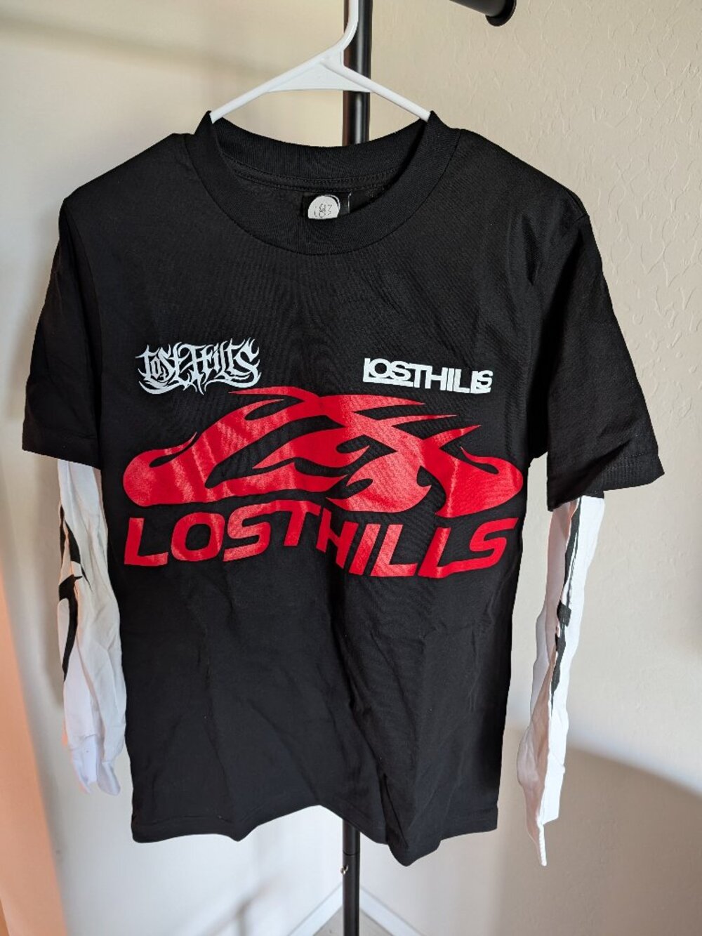 NWOT Lost Hills 2fer long sleeve shirt - small